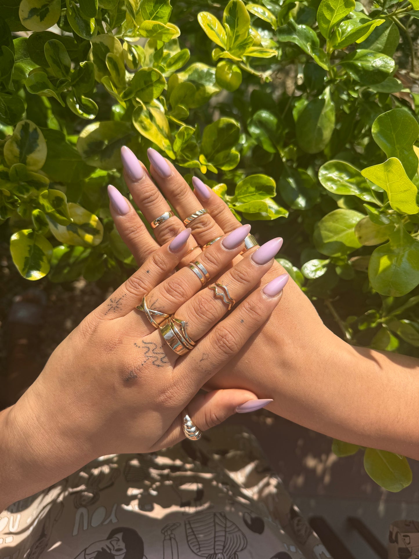 Blush Pink Ombre Press On Nails | Nude Glossy Almond Fake Nails Set | Reusable Customizable Soft Pink Nail Tips