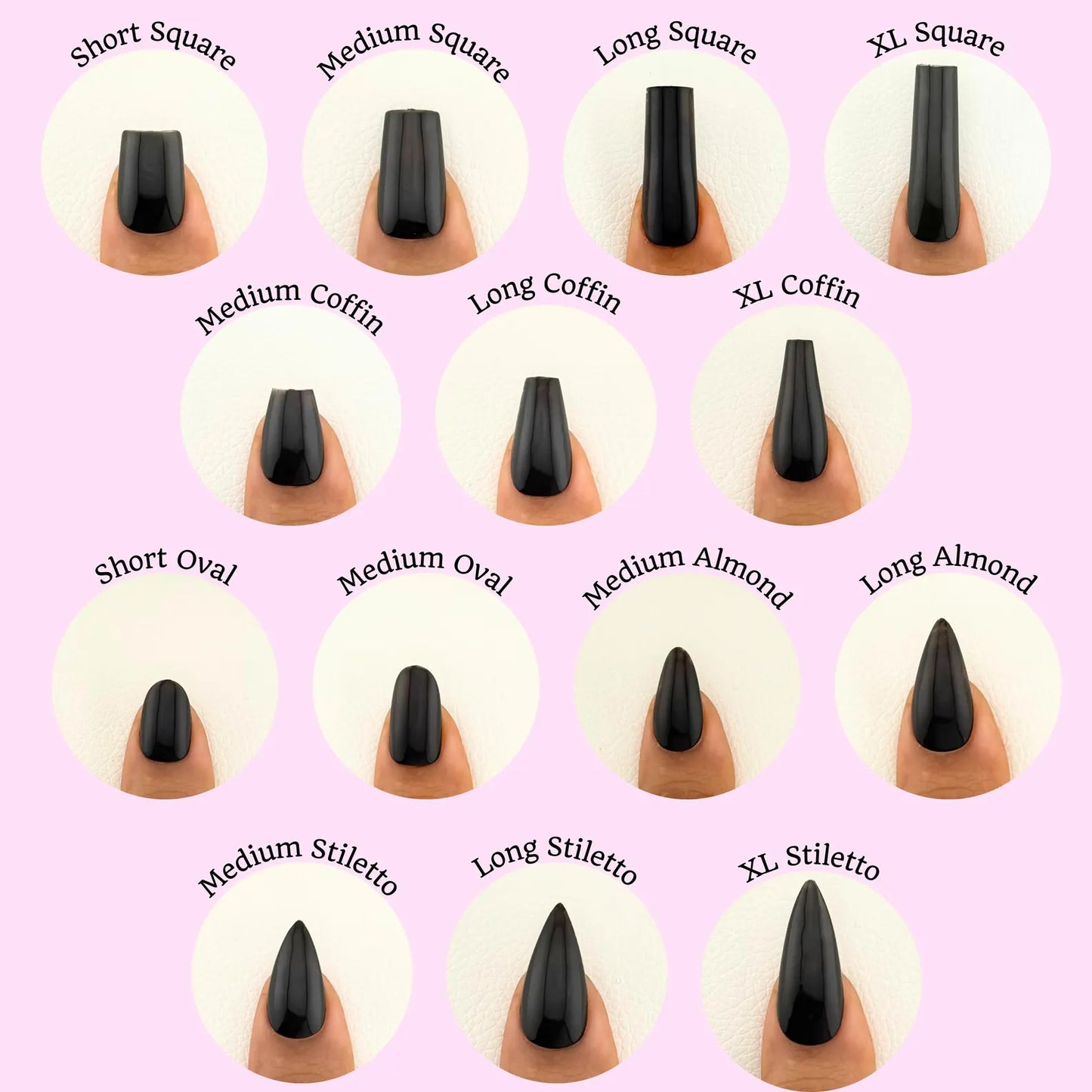 Handmade 3D Floral Press On Nails